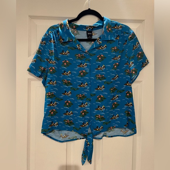 Disney Mickey & Minnie Summer Top 🌊💙 - Picture 1 of 3